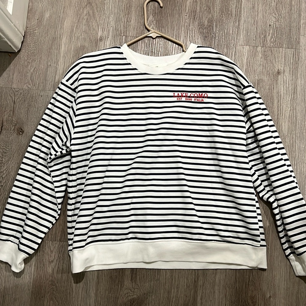 Stripe pullover H&M XL